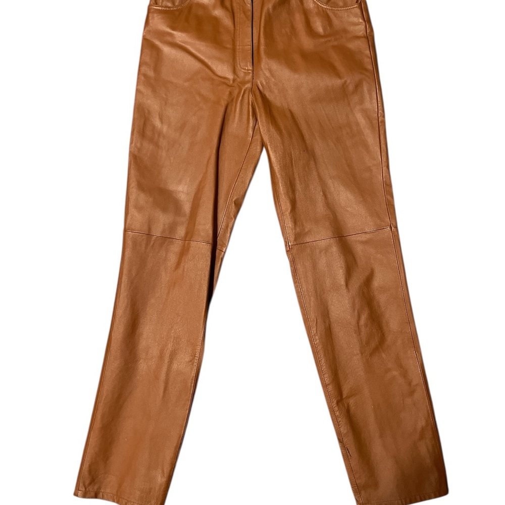 Metrostyle Tan Straight Leg Pants